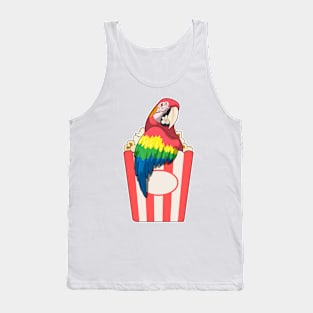 Parrot Popcorn Tank Top